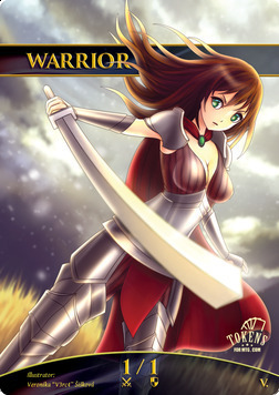 Warrior Card Front