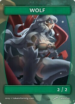 Wolf Card Front