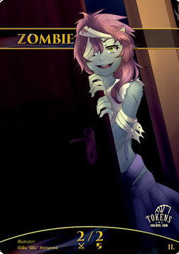 Zombie Card Front