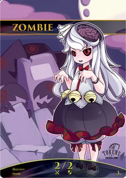 Zombie Card Front