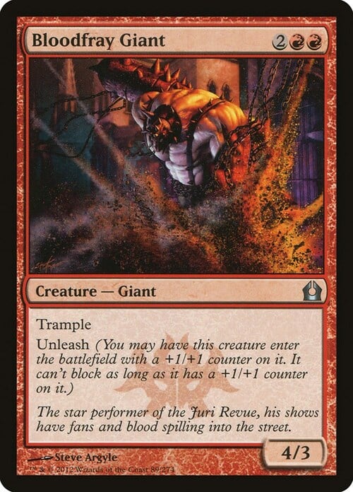 Bloodfray Giant Card Front