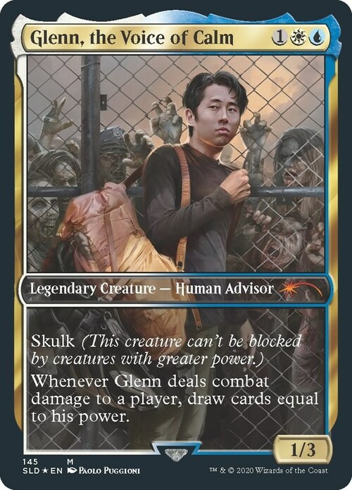 Glenn, the Voice of Calm Card Front