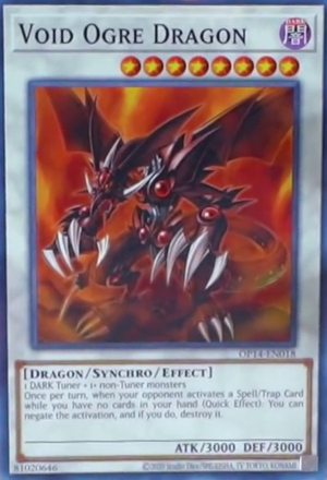 Void Ogre Dragon Card Front