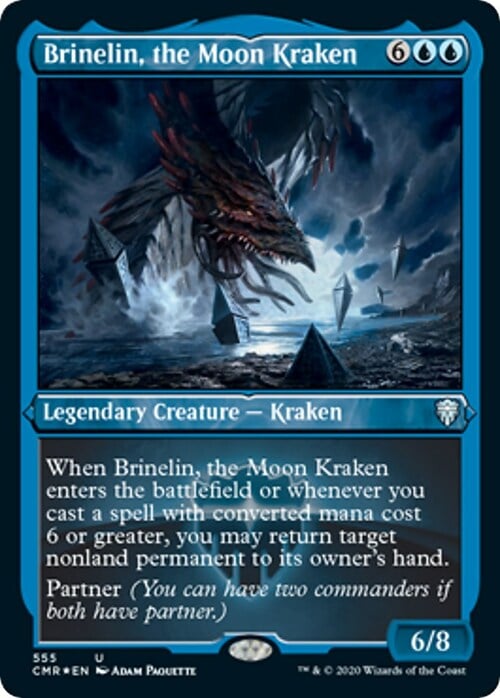 Brinelin, the Moon Kraken Card Front
