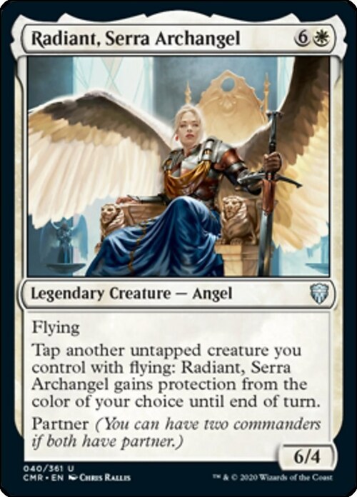 Radiant, Serra Archangel Card Front