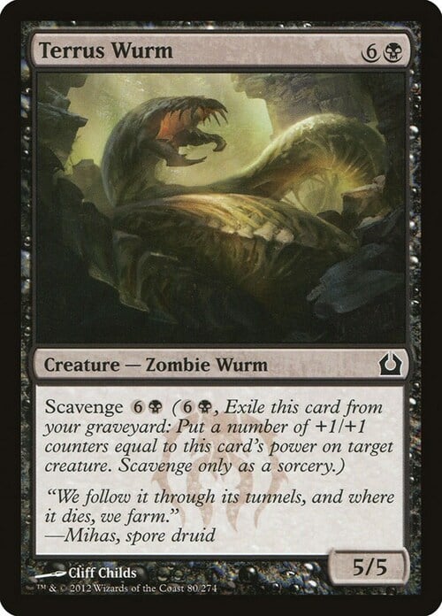 Terrus Wurm Card Front