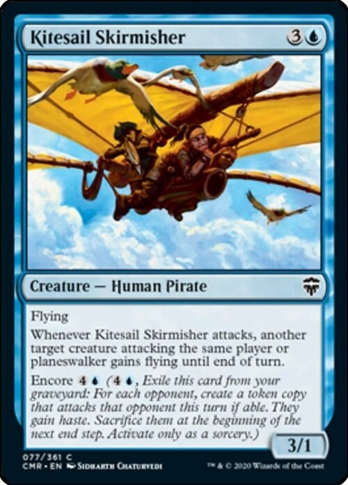 Kitesail Skirmisher Card Front