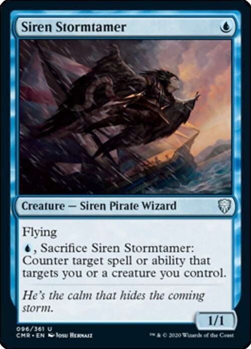 Siren Stormtamer Card Front