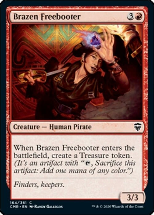 Brazen Freebooter Card Front