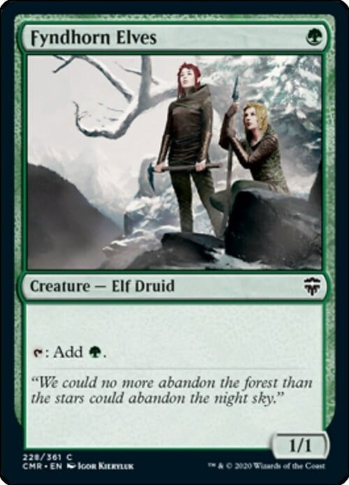 Fyndhorn Elves Card Front
