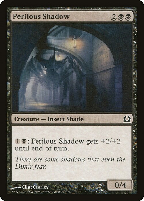 Perilous Shadow Card Front