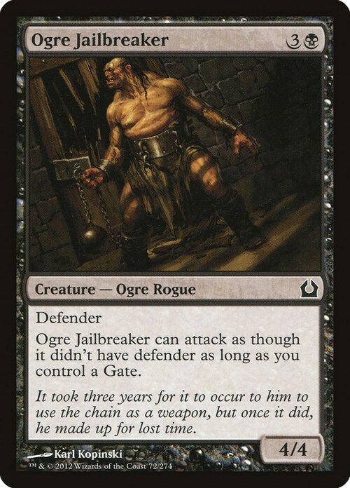 Ogre Jailbreaker Card Front
