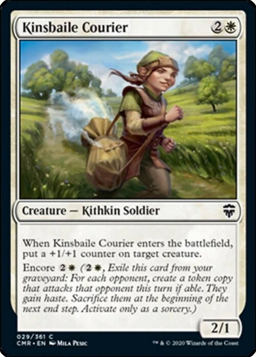 Kinsbaile Courier Card Front