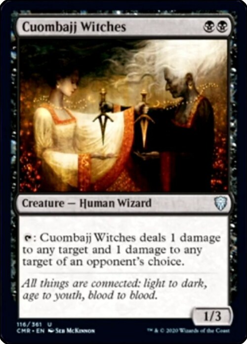 Cuombajj Witches Card Front