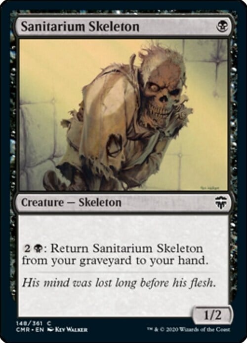 Sanitarium Skeleton Card Front
