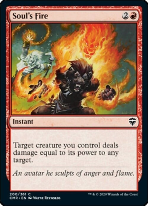 Soul's Fire Card Front
