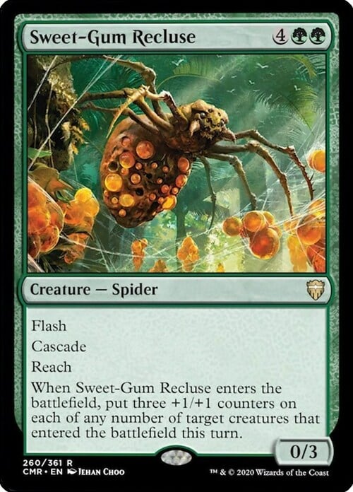 Sweet-Gum Recluse Card Front