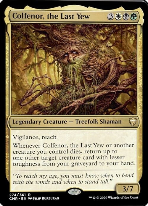 Colfenor, the Last Yew Card Front