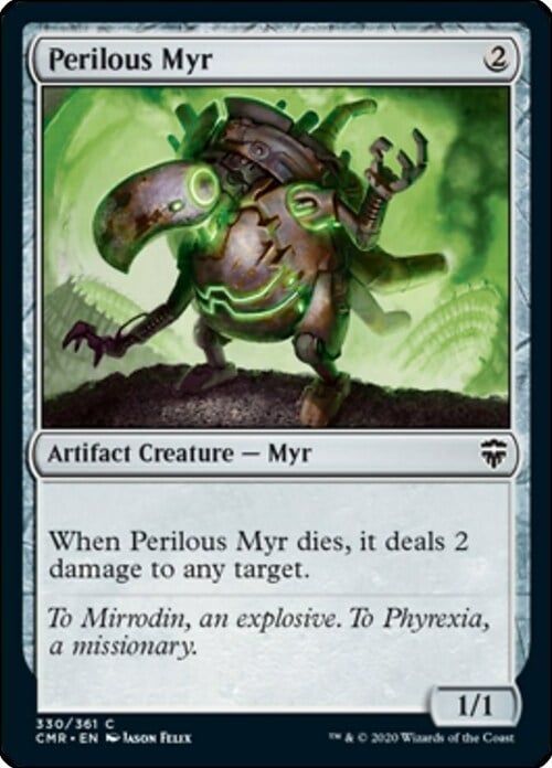 Perilous Myr Card Front
