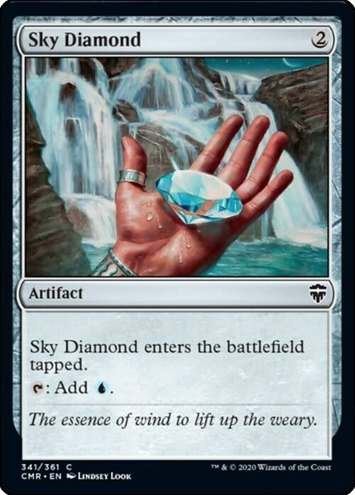 Diamante del Cielo Card Front