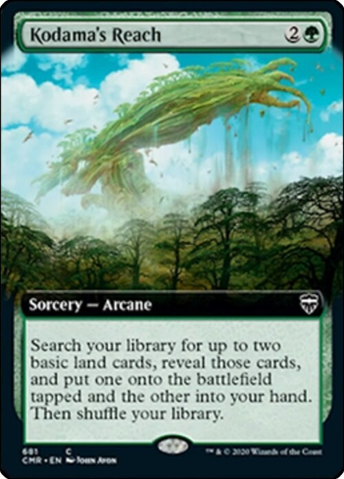 Kodama's Reach Card Front