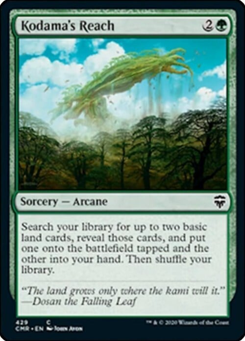 Kodama's Reach Card Front