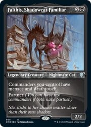 Falthis, Shadowcat Familiar · Etched Foil 564