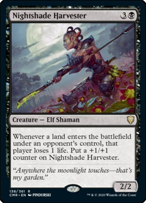 Nightshade Harvester Card Front
