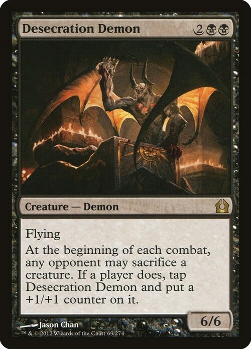 Desecration Demon Card Front