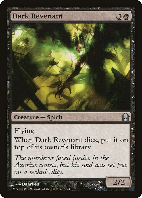 Dark Revenant Card Front