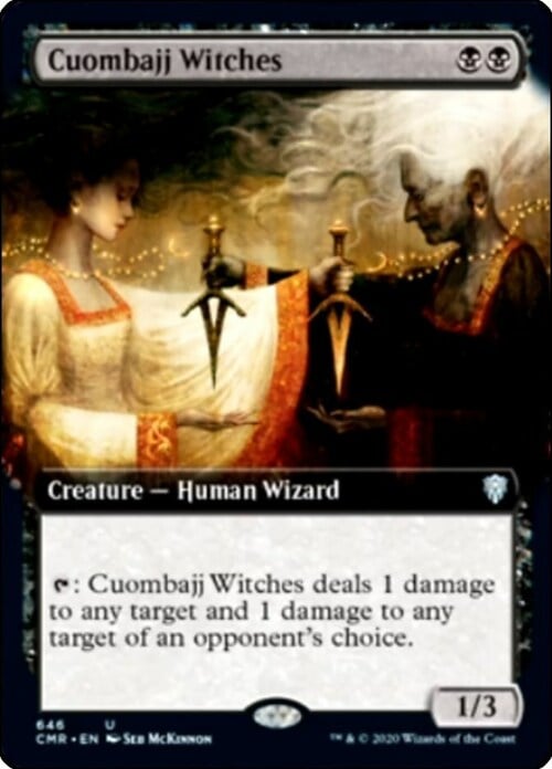 Cuombajj Witches Card Front