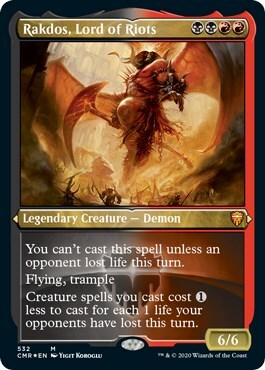 Rakdos, Lord of Riots Card Front