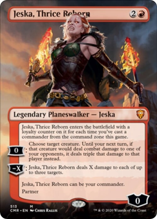 Jeska, Thrice Reborn Card Front