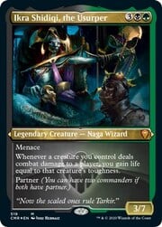 Ikra Shidiqi, the Usurper · Etched Foil 519