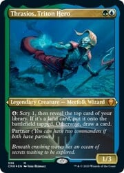 Thrasios, Triton Hero · Etched Foil 538