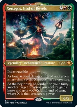 Xenagos, Dio della Dissolutezza Card Front