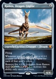 Ramos, Dragon Engine · Etched Foil 545