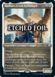 Radiant, Serra Archangel · Etched Foil 553