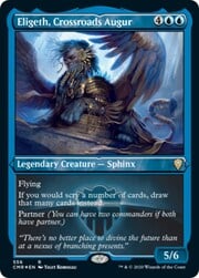 Eligeth, Crossroads Augur · Etched Foil 556