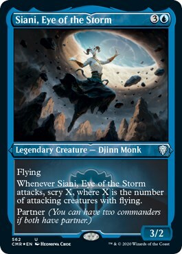 Siani, Eye of the Storm Card Front