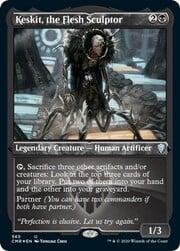 Keskit, the Flesh Sculptor · Etched Foil 565