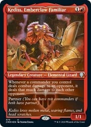Kediss, Emberclaw Familiar · Etched Foil 573