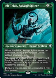 Ich-Tekik, Salvage Splicer · Etched Foil 580