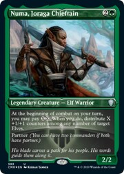 Numa, Joraga Chieftain · Etched Foil 583