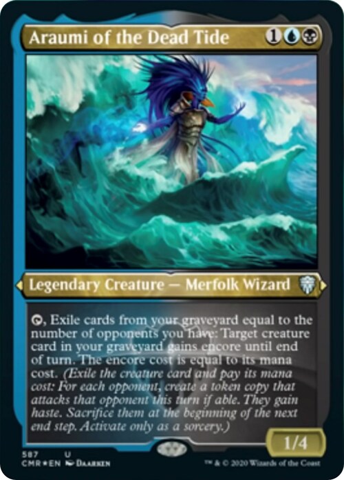 Araumi of the Dead Tide Card Front