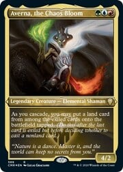Averna, the Chaos Bloom · Etched Foil 589