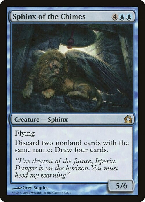 Sphinx of the Chimes Card Front