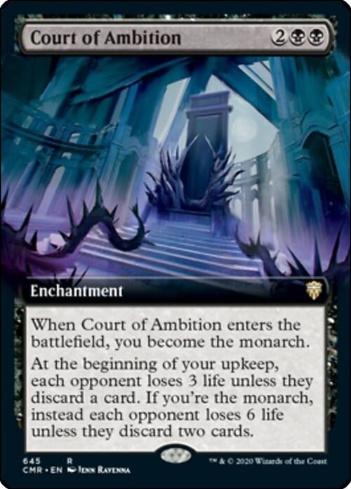 Court of Ambition Card Front