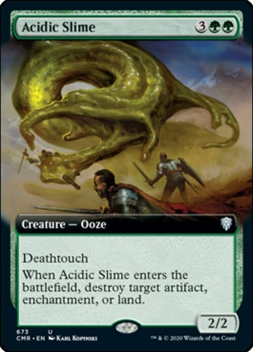 Acidic Slime Card Front