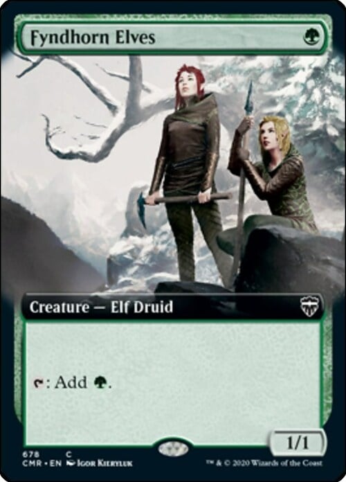 Elfi di Fyndhorn Card Front